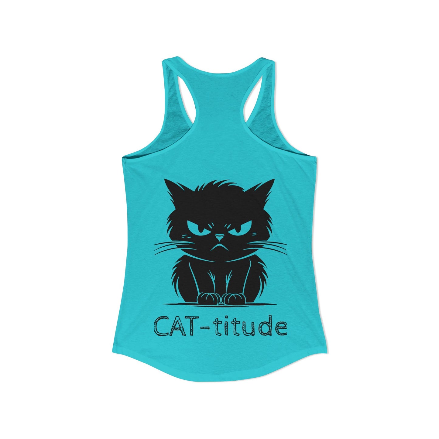 CAT-titude Women's Racerback Tank