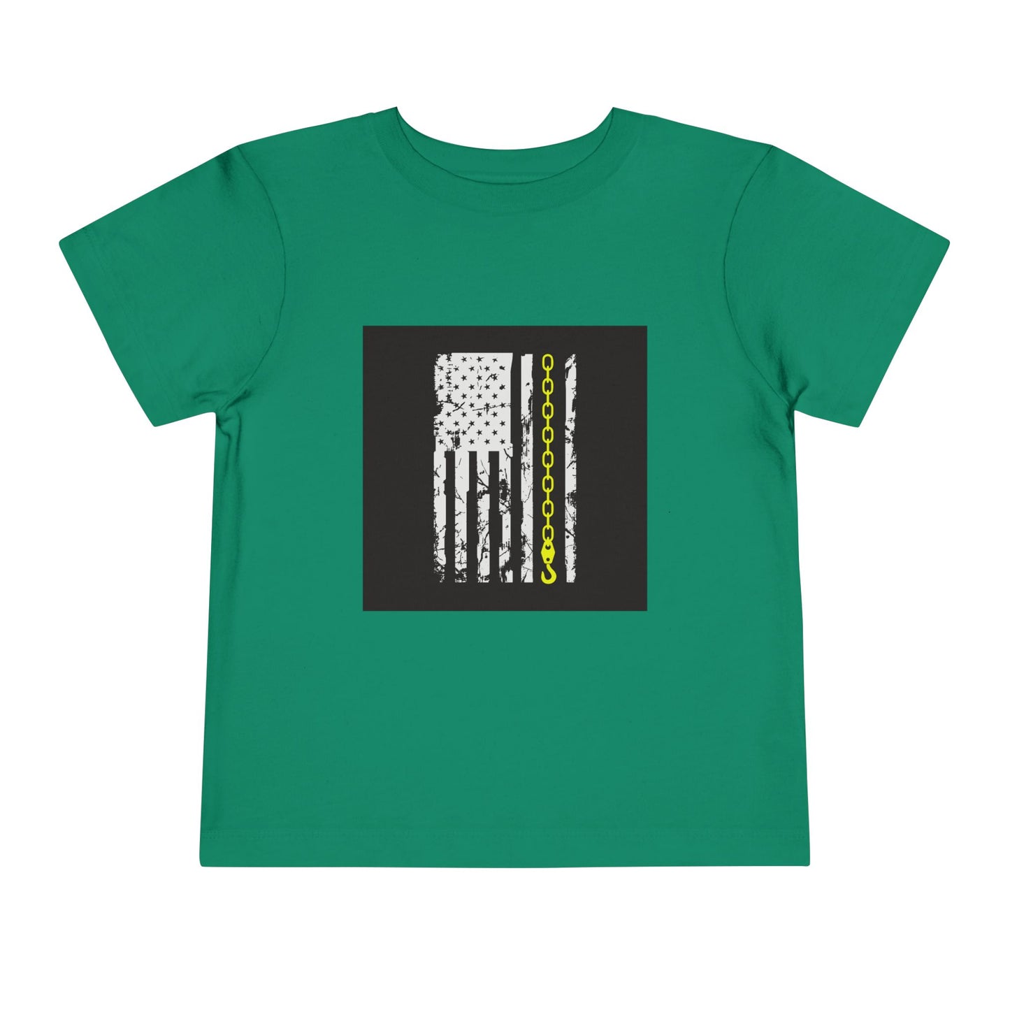 Thin Yellow Line Toddler Unisex Short Sleeve Crewneck Tee
