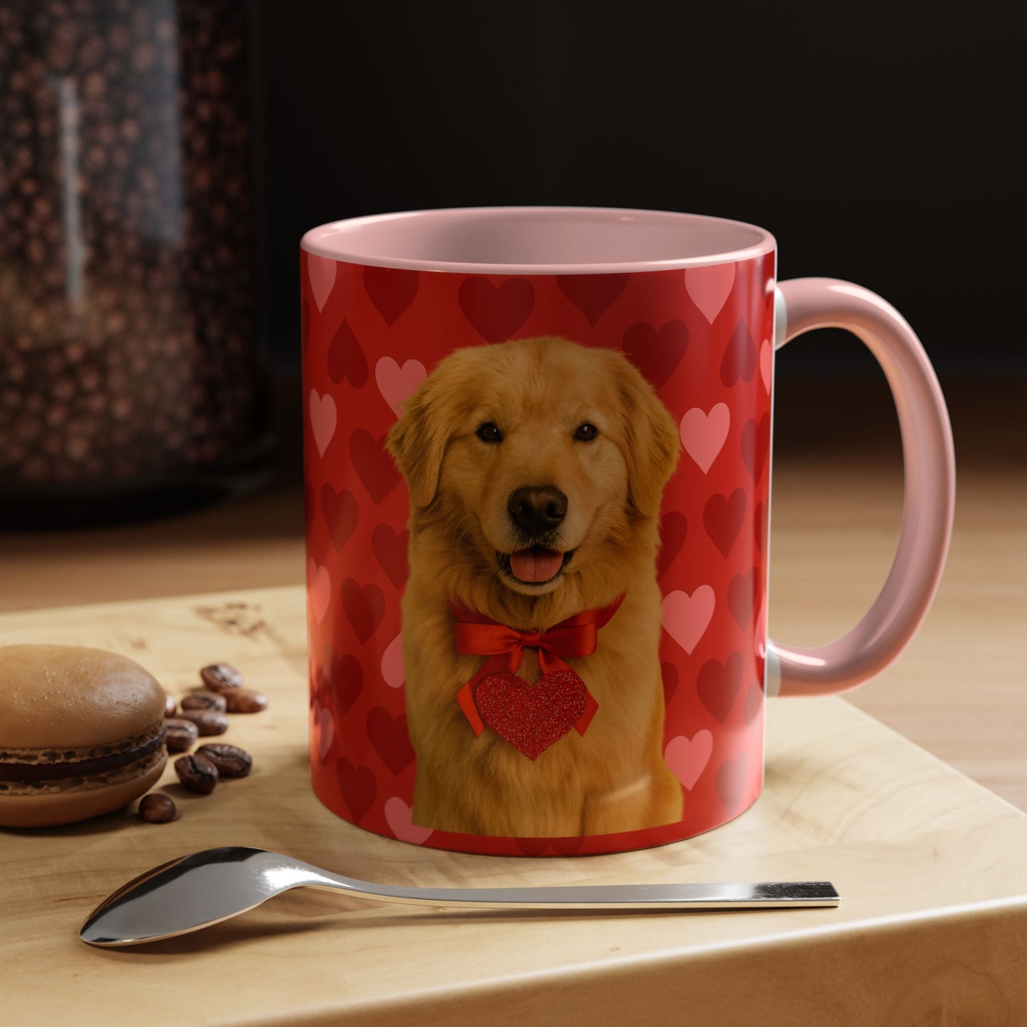 Cupid's Companion Golden 2-Tone Coffee Mug