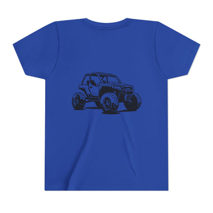 Off The Beaten Path Side By Side Youth Unisex Short Sleeve Crewneck Tee
