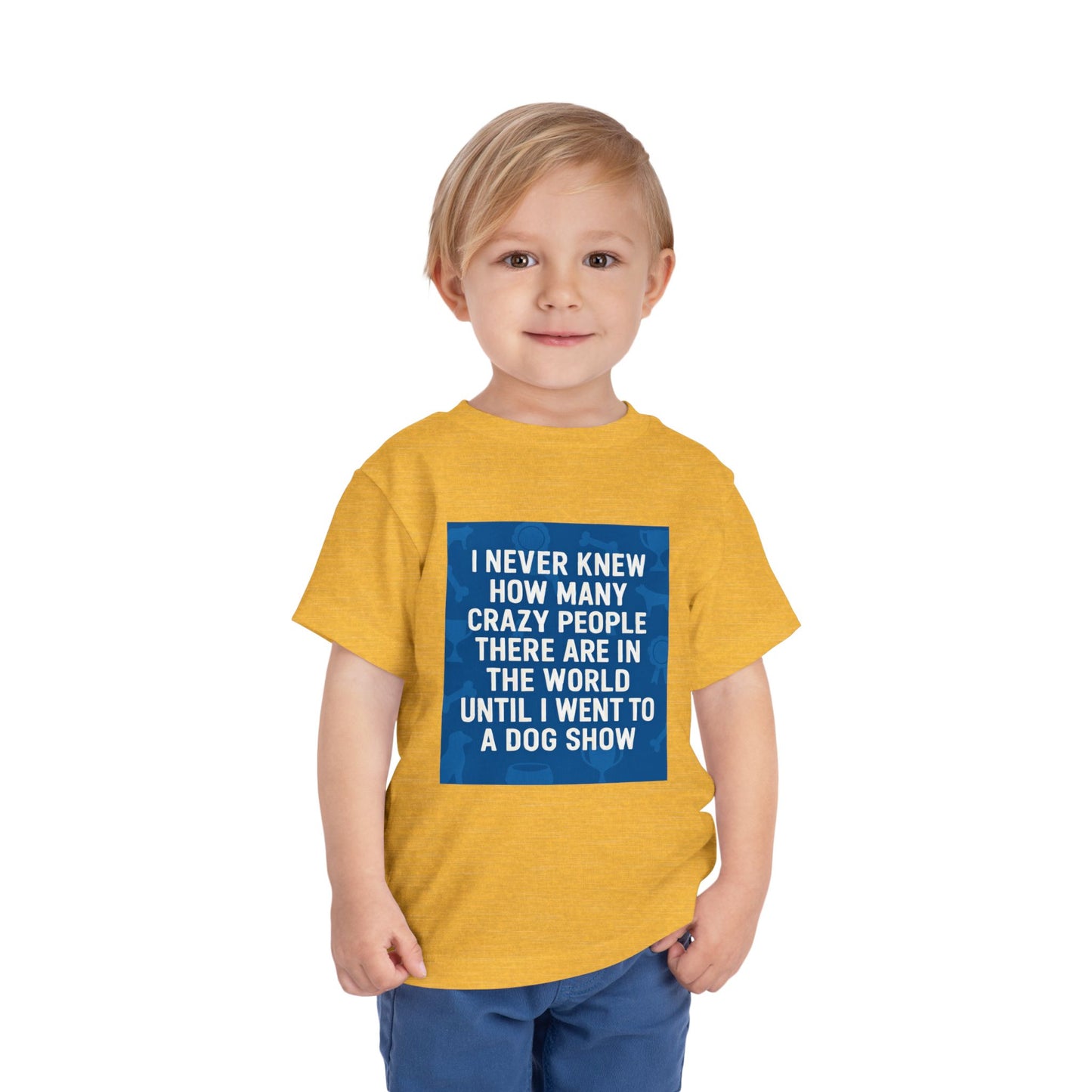 Never Knew Toddler Unisex Short Sleeve Crewneck Tee