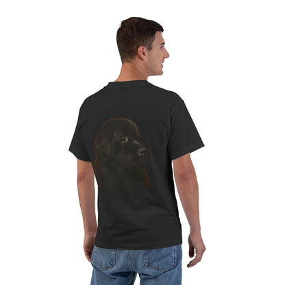 Newfie Head Men's Short-Sleeve Crewneck Tee