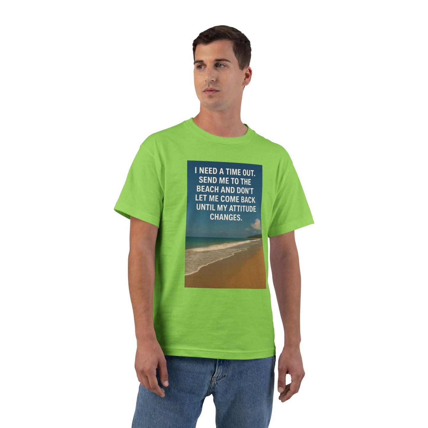 Time Out Men's Short-Sleeve Crewneck Tee