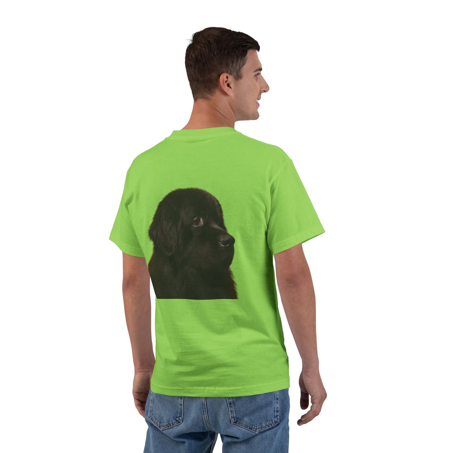 Newfie Head Men's Short-Sleeve Crewneck Tee