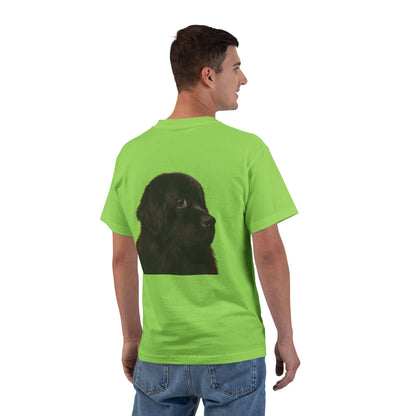 Newfie Head Men's Short-Sleeve Crewneck Tee