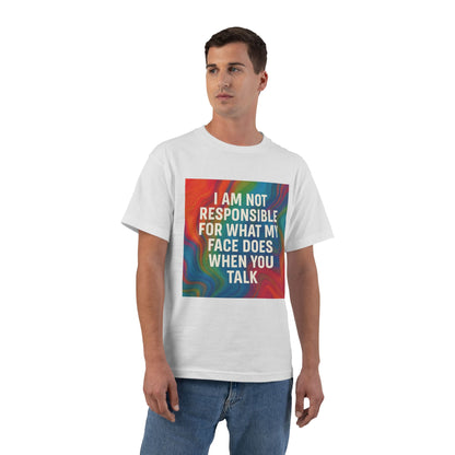When You Talk Men's Short-Sleeve Crewneck Tee