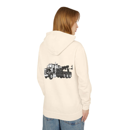 Heavy Tow Truck Unisex Lightweight Hoodie