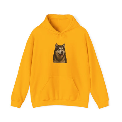 Malamute Head Unisex Hoodie