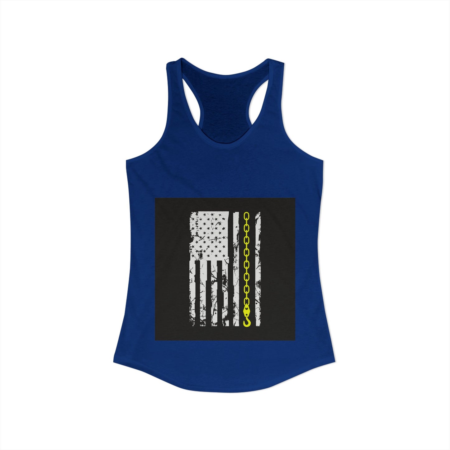 Thin Yellow Line Women's Racerback Tank