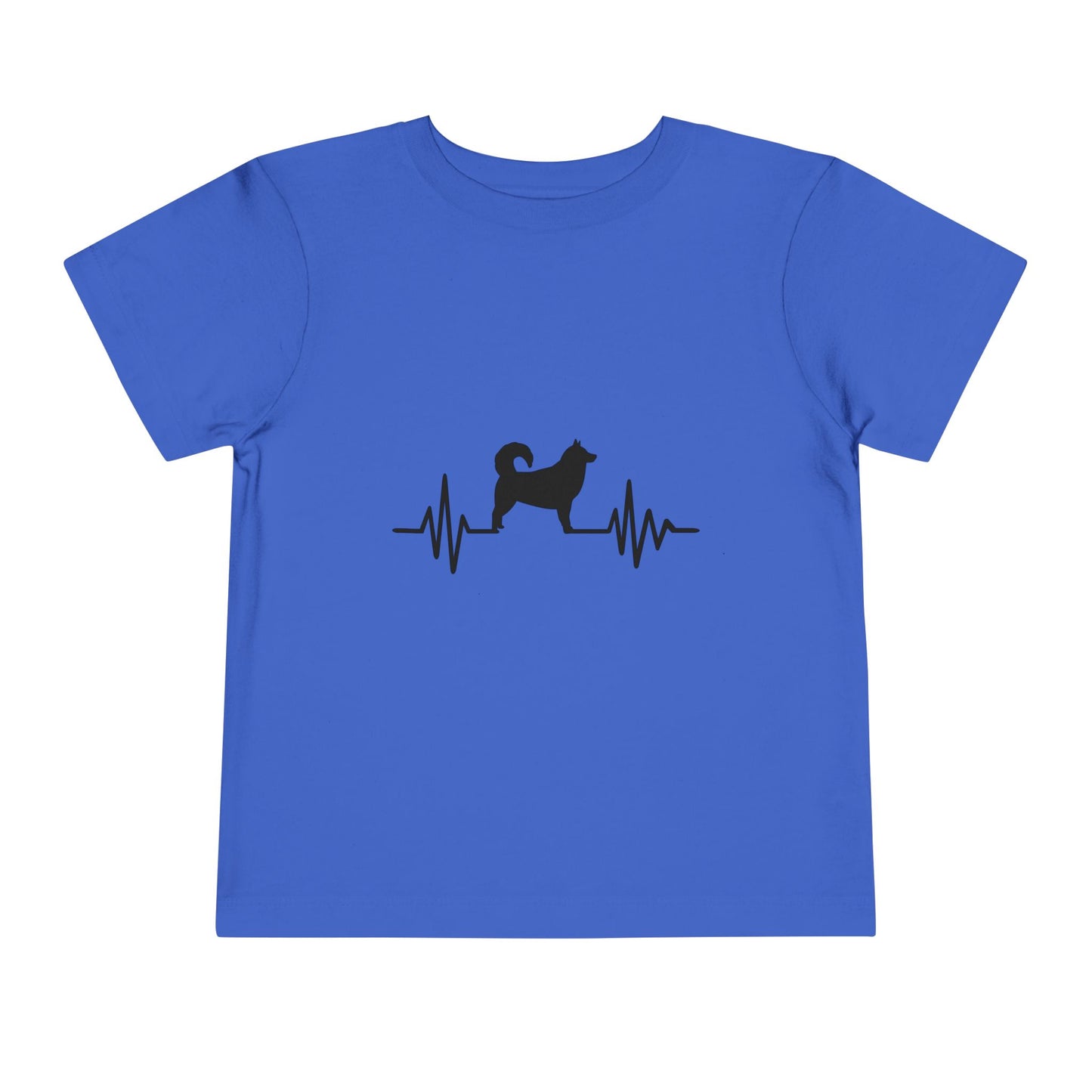 My Heart Beats For Malamutes Toddler Unisex Short Sleeve Crewneck Tee