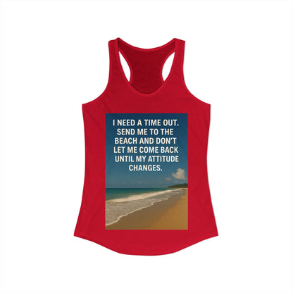 Time Out Women's Racerback Tank