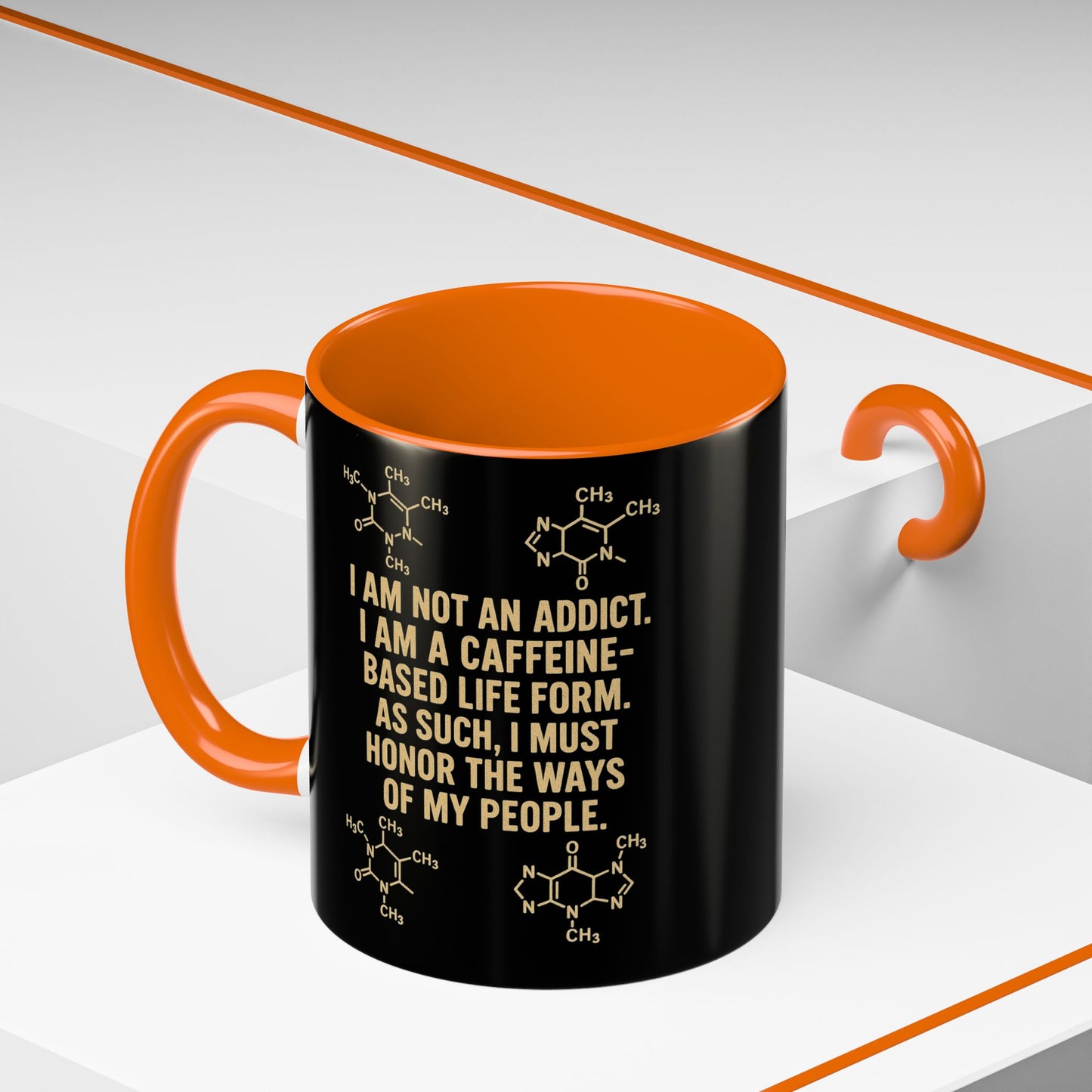 Not An Addict 2-Tone Coffee Mug