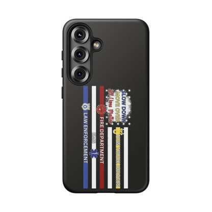 Slow Down Move Over Flag Samsung Case