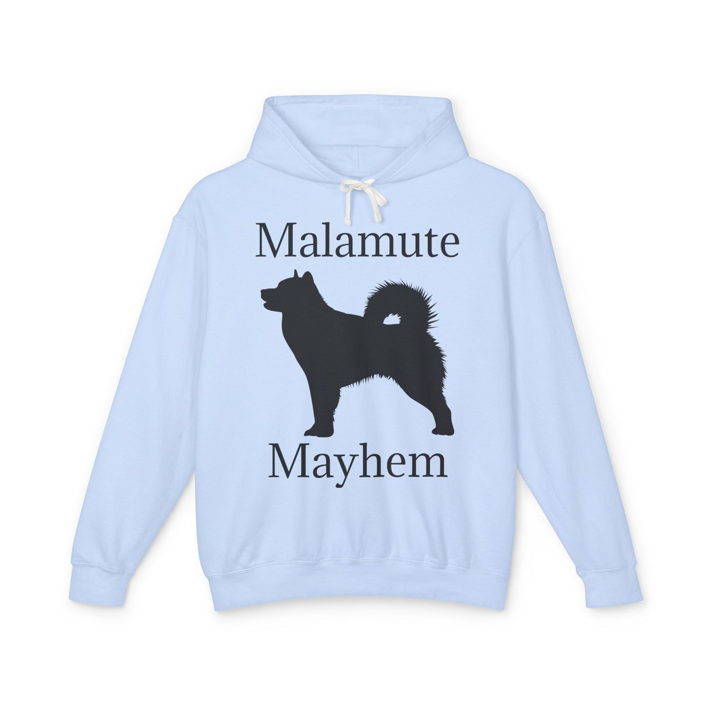 Malamute Mayhem Unisex Lightweight Hoodie