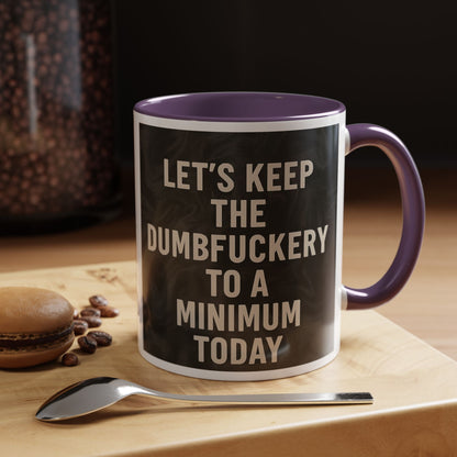 Dumbfuckery 2-Tone Coffee Mug