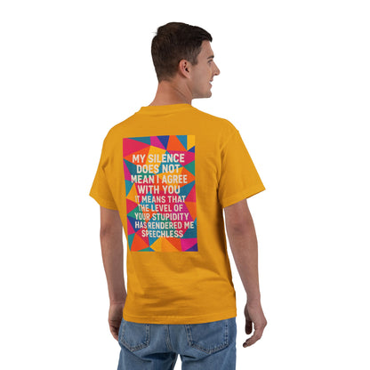 Speechless Men's Short-Sleeve Crewneck Tee