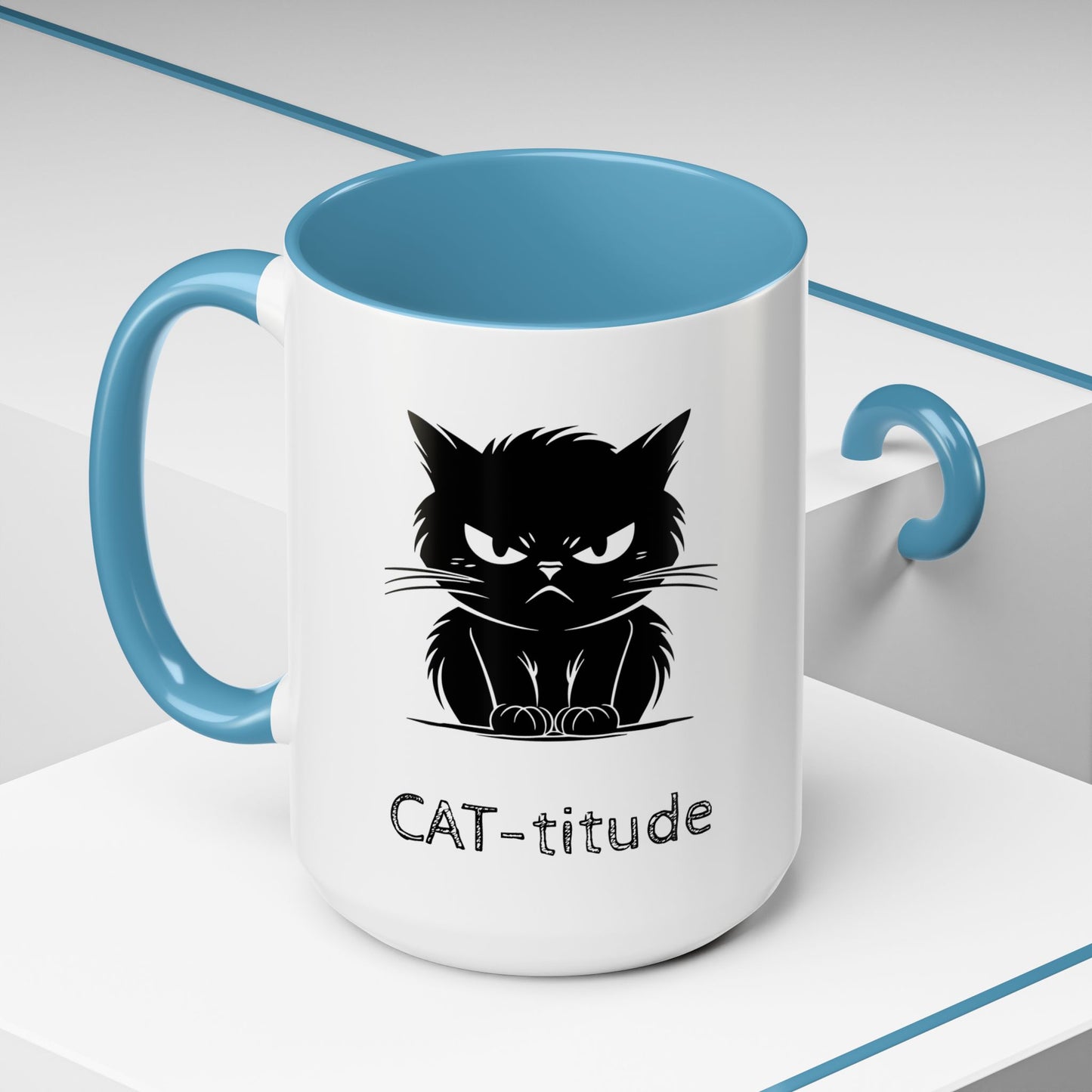 CAT-titude 2-Tone Coffee Mug