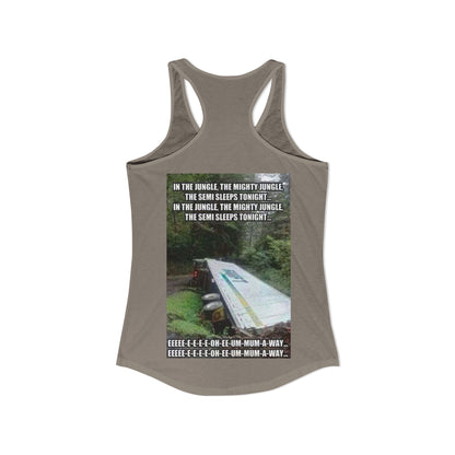 Semi Sleeps Women's Racerback Tank