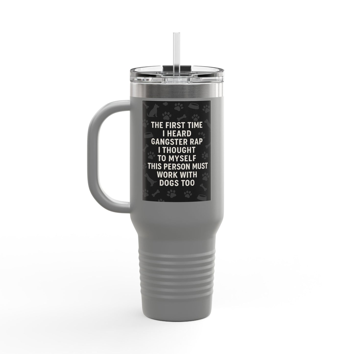 Gangster Rap Insulated Travel Mug