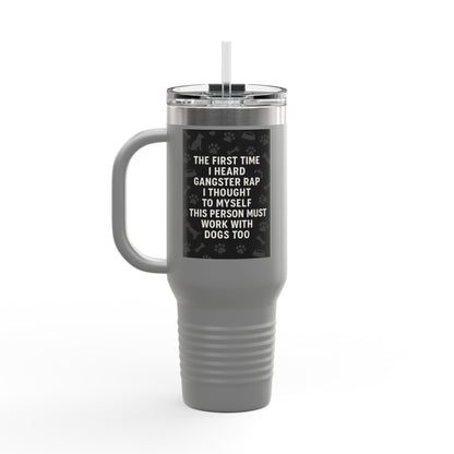 Gangster Rap Insulated Travel Mug