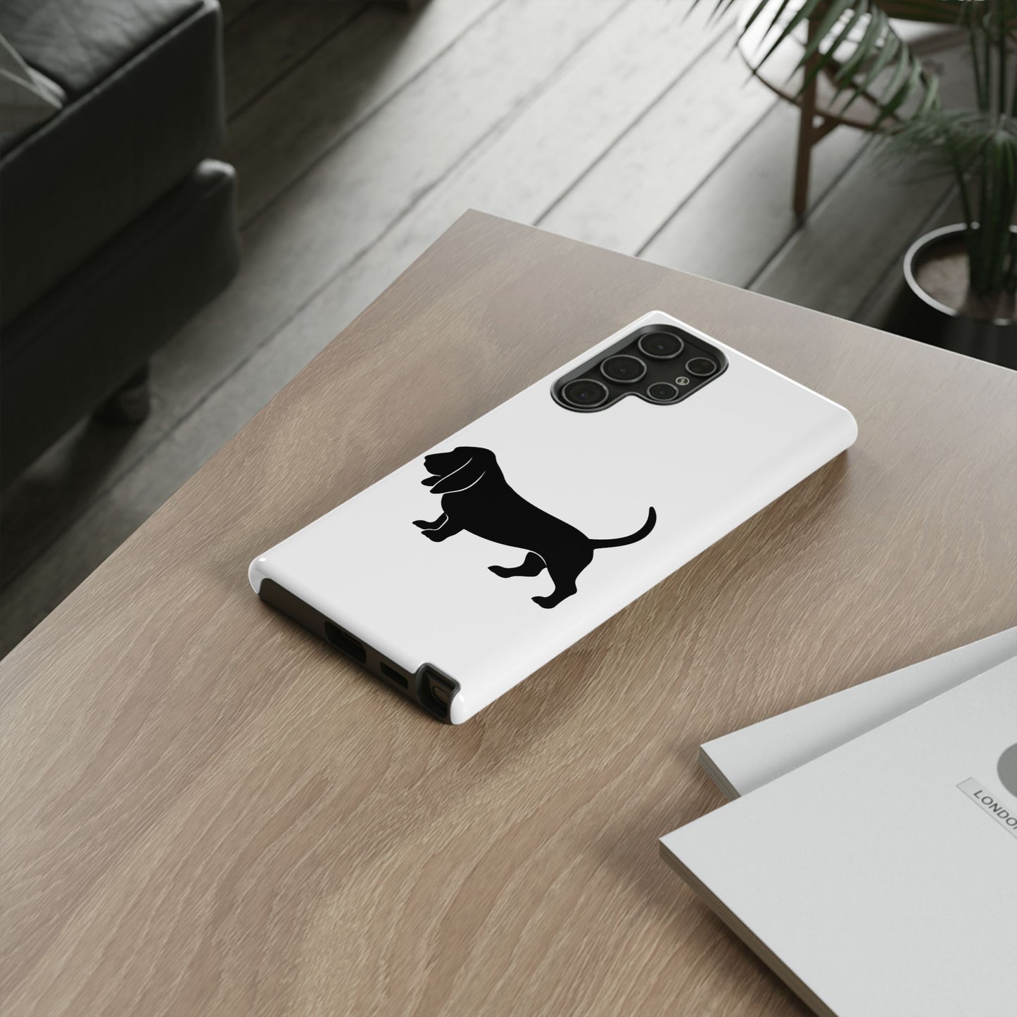 Basset Silhouette Samsung Case