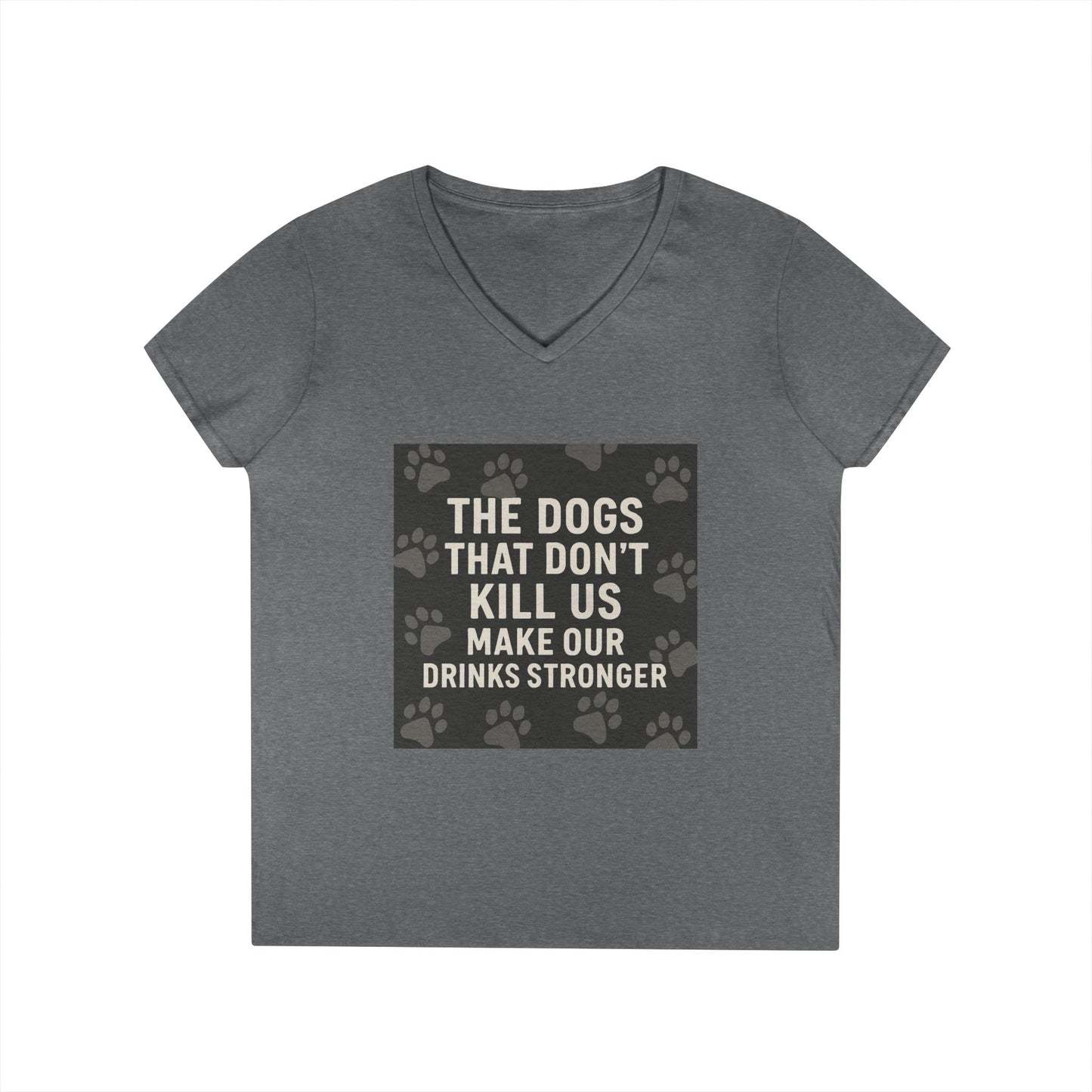 Drinks Stronger Women's V-Neck T-Shirt