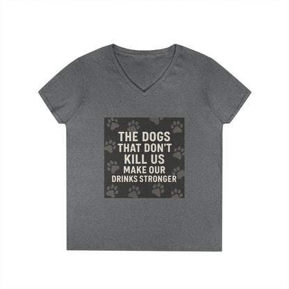 Drinks Stronger Women's V-Neck T-Shirt