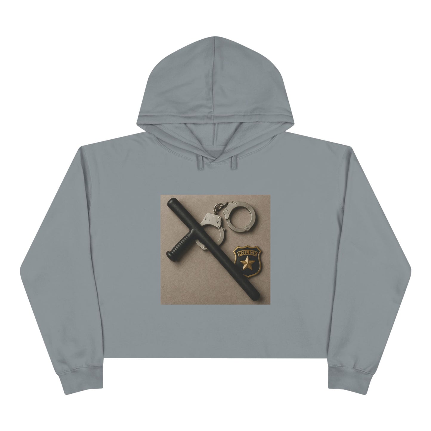Law Enforcement Appreciation Women's Crop Hoodie