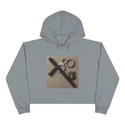 Law Enforcement Appreciation Women's Crop Hoodie