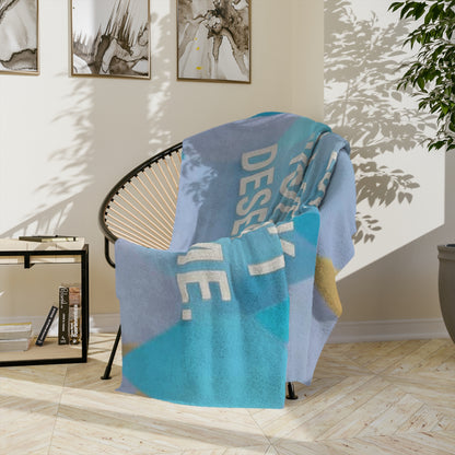 All Of My Personalities Velveteen Microfiber Blanket