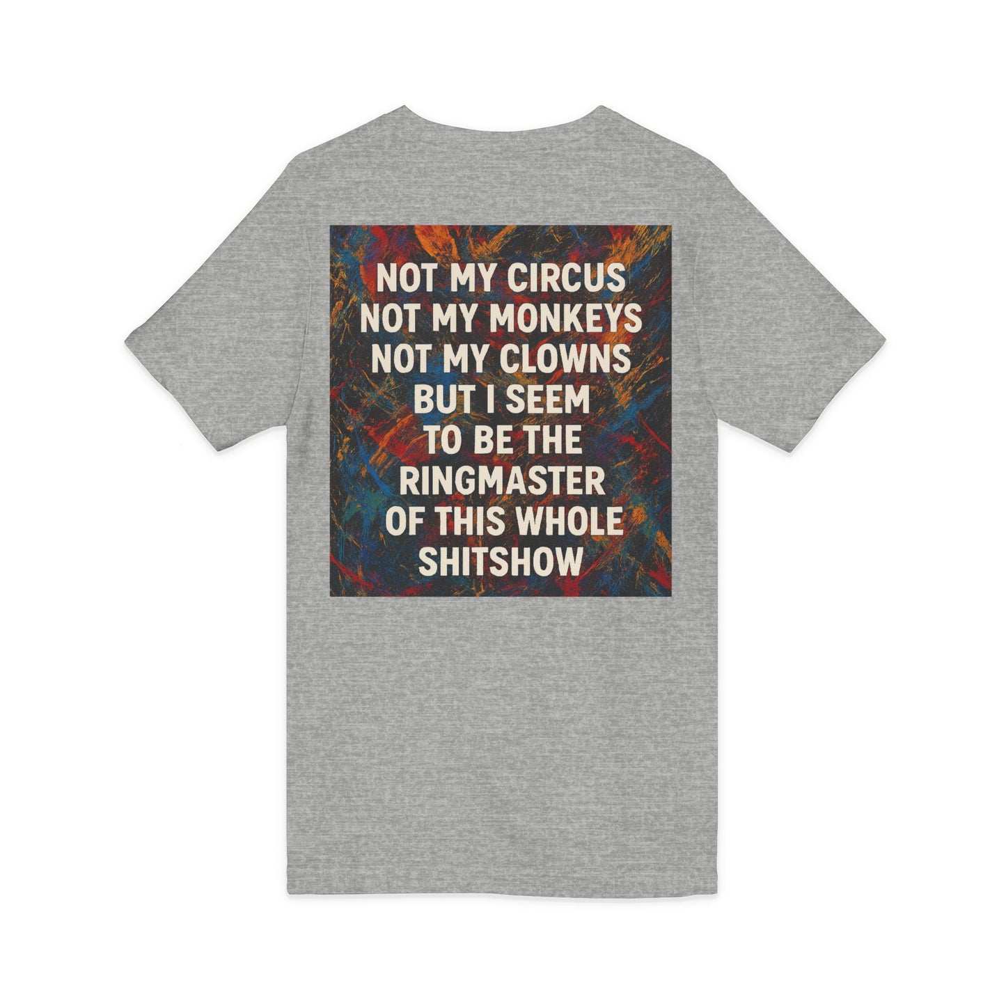 Ringmaster Unisex Short Sleeve V-Neck Tee