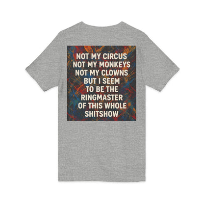 Ringmaster Unisex Short Sleeve V-Neck Tee