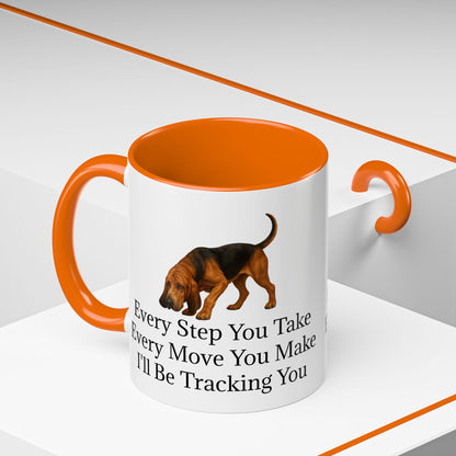 Tracking You 2-Tone Coffee Mug