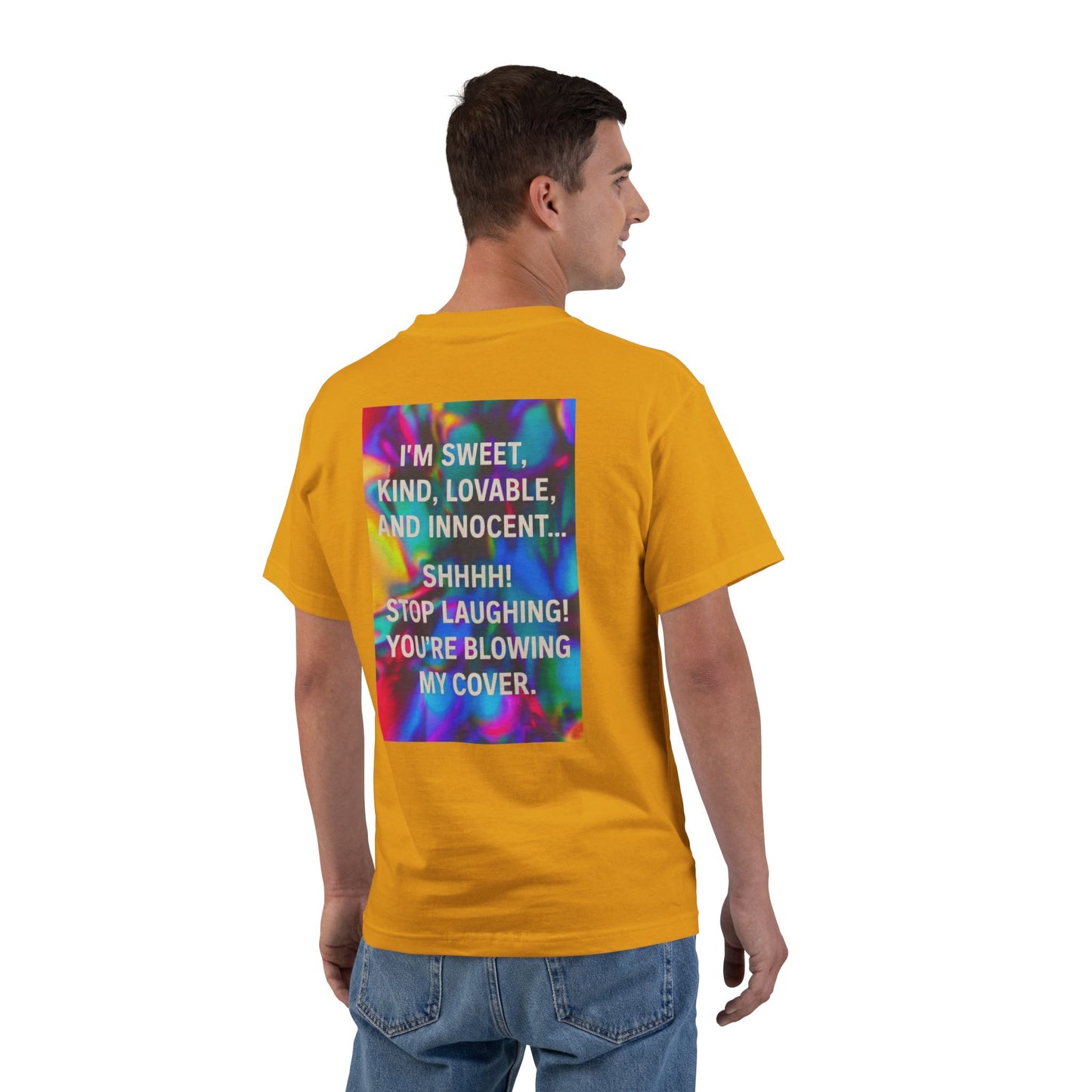 Blowing My Cover Men's Short-Sleeve Crewneck Tee