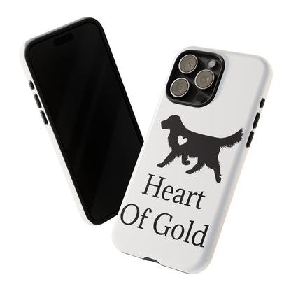 Heart Of Gold iPhone Case