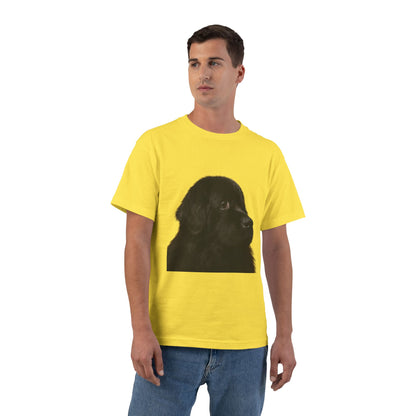 Newfie Head Men's Short-Sleeve Crewneck Tee