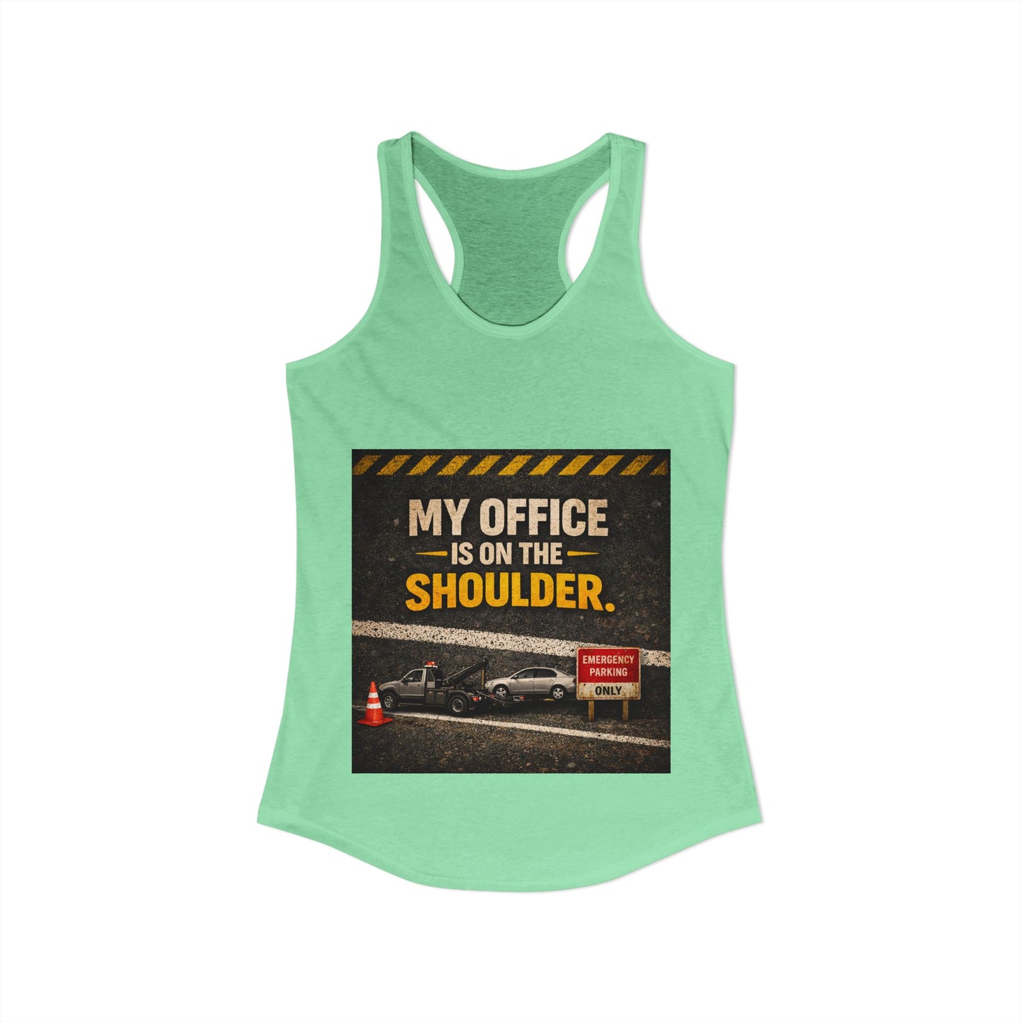 My Office Women's Racerback Tank