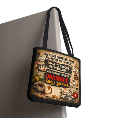 Unhinged Family Tote Bag