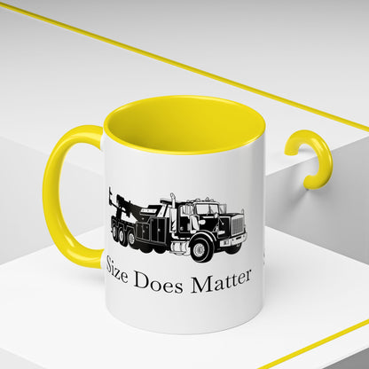 Size Does Matter 2-Tone Coffee Mug