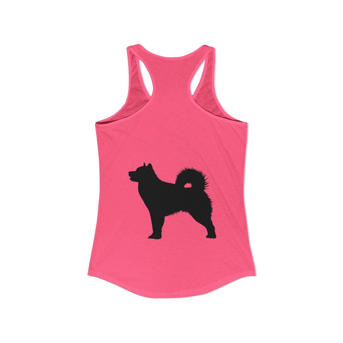 Malamute Silhouette Women's Racerback Tank