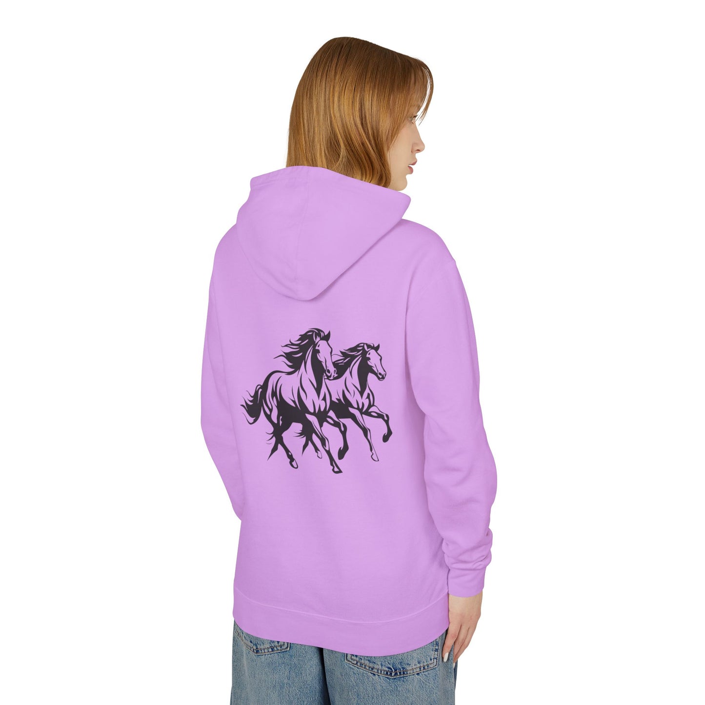 Horsin' Around Unisex Lightweight Hoodie