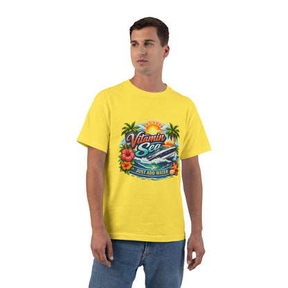 Vitamin Sea Men's Short-Sleeve Crewneck Tee