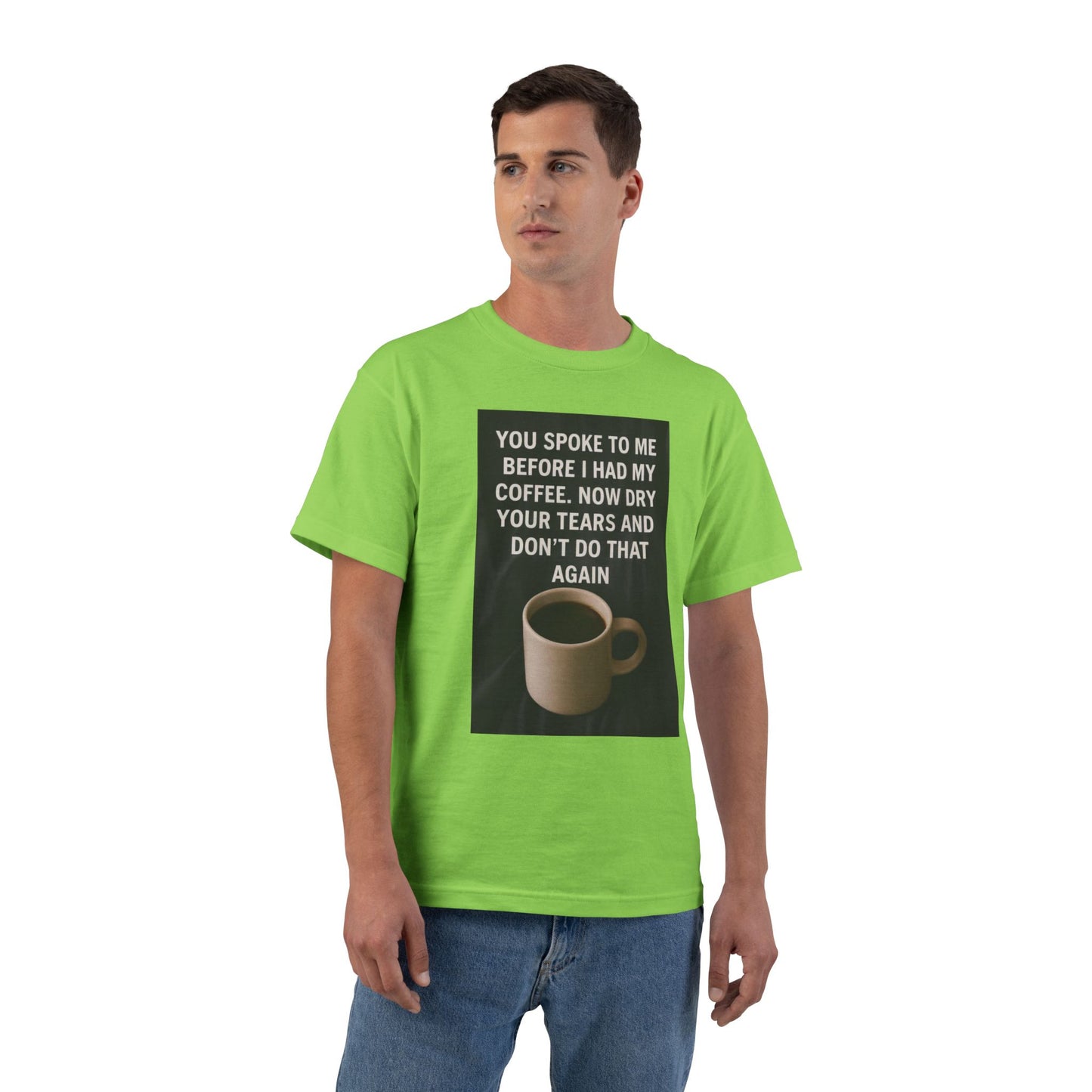 Dry Your Tears Men's Short-Sleeve Crewneck Tee