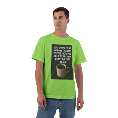 Dry Your Tears Men's Short-Sleeve Crewneck Tee