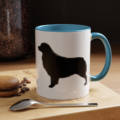 Aussie Silhouette 2-Tone Coffee Mug