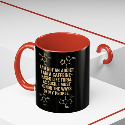 Not An Addict 2-Tone Coffee Mug