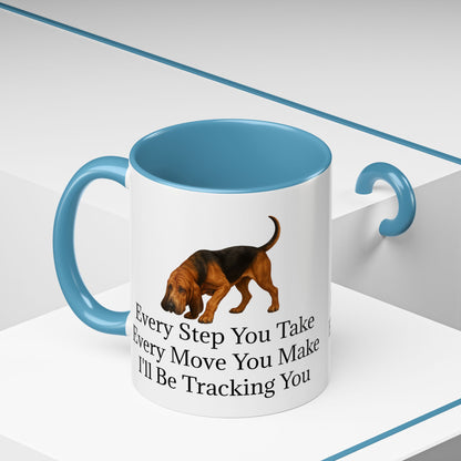 Tracking You 2-Tone Coffee Mug