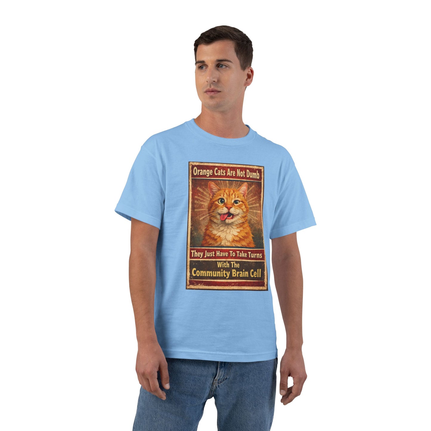 Community Brain Cell Men's Short-Sleeve Crewneck Tee
