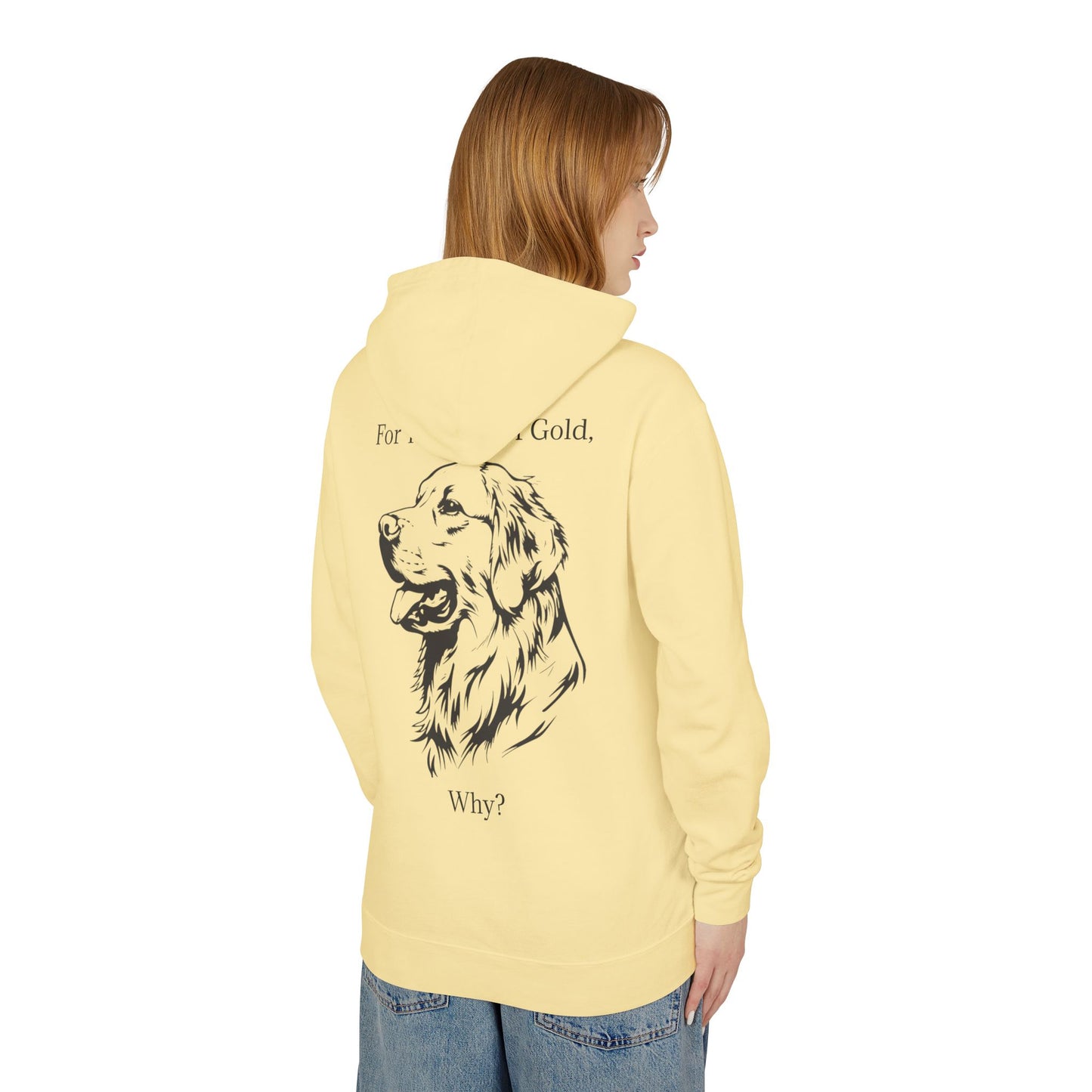 For The Love Of Gold Unisex Lightweight Hoodie