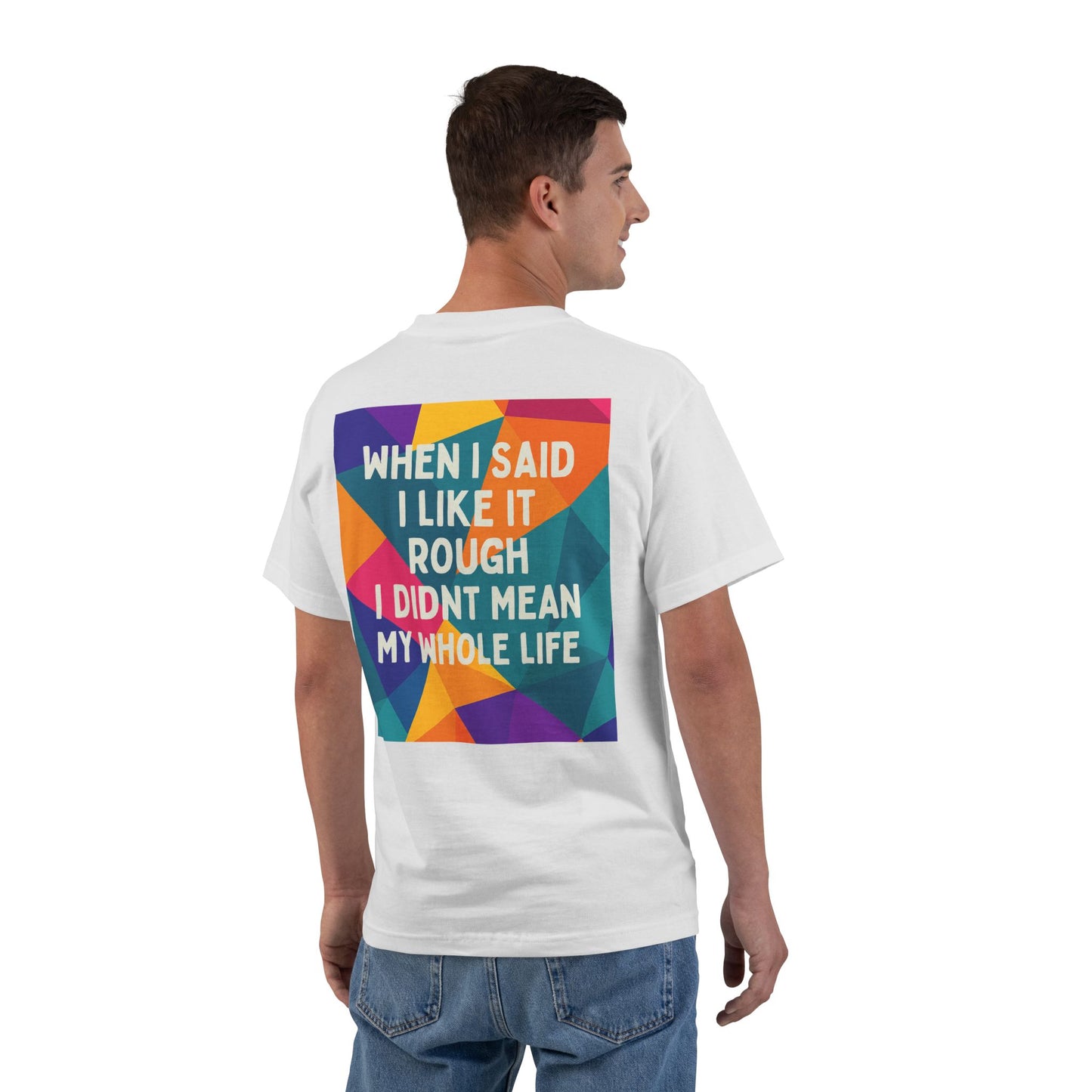 Like It Rough Men's Short-Sleeve Crewneck Tee